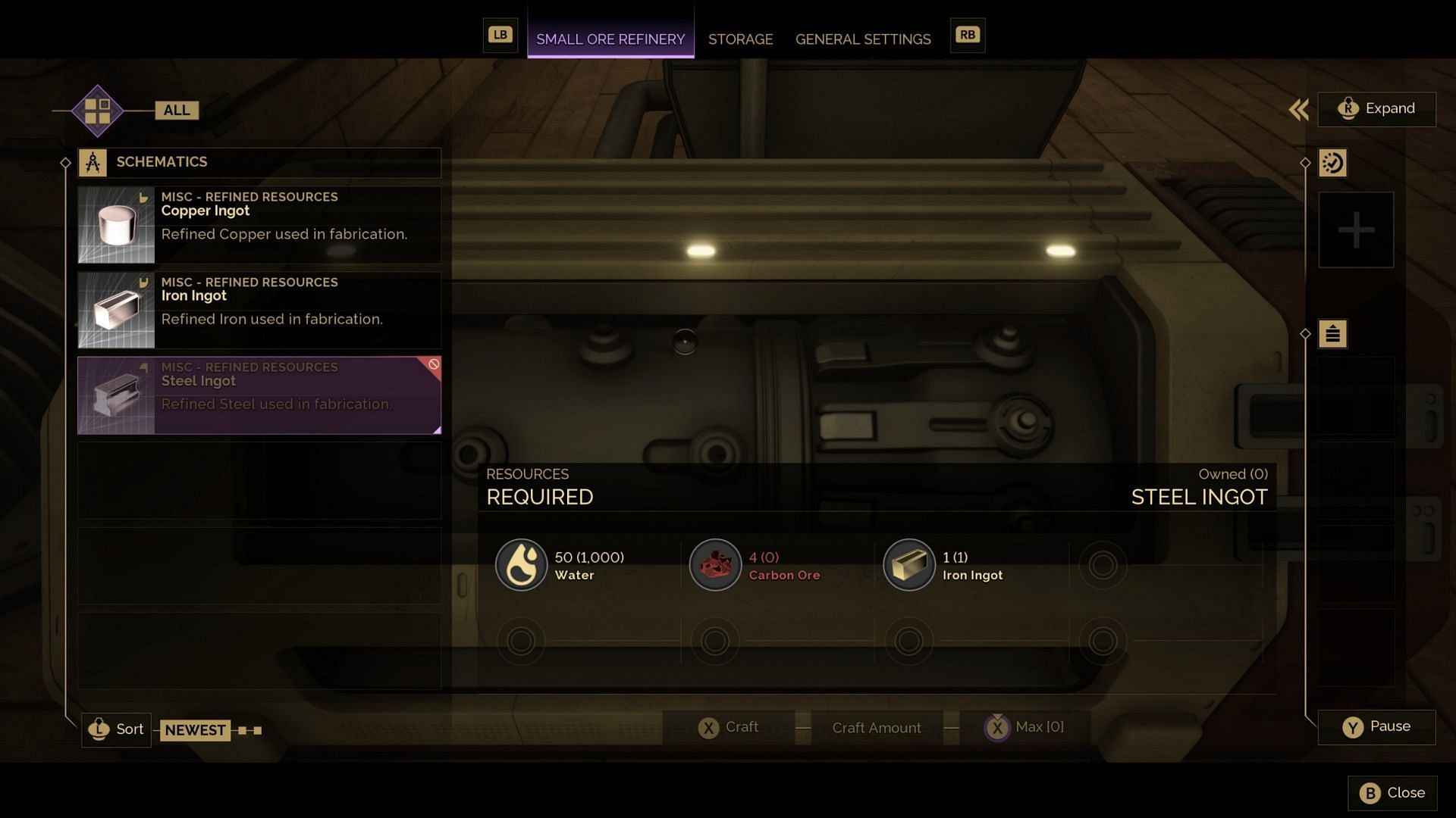 Steel takes some effort, but it's a real jump up in what you can do in this game (Image via Funcom)